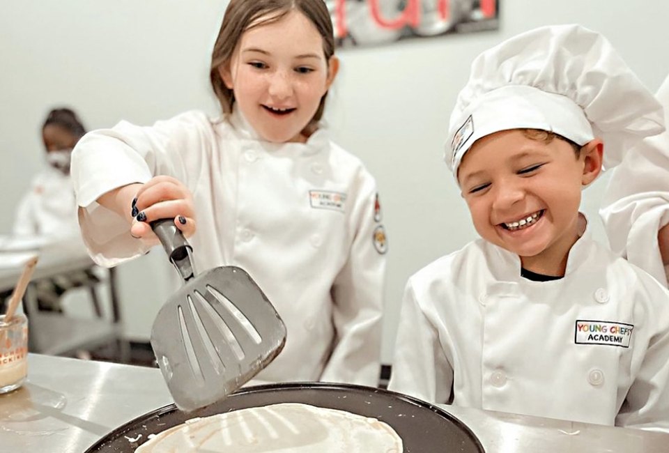 Young Chefs Academy offers kids' cooking classes for all ages and skill levels. Photo courtesy of the academy