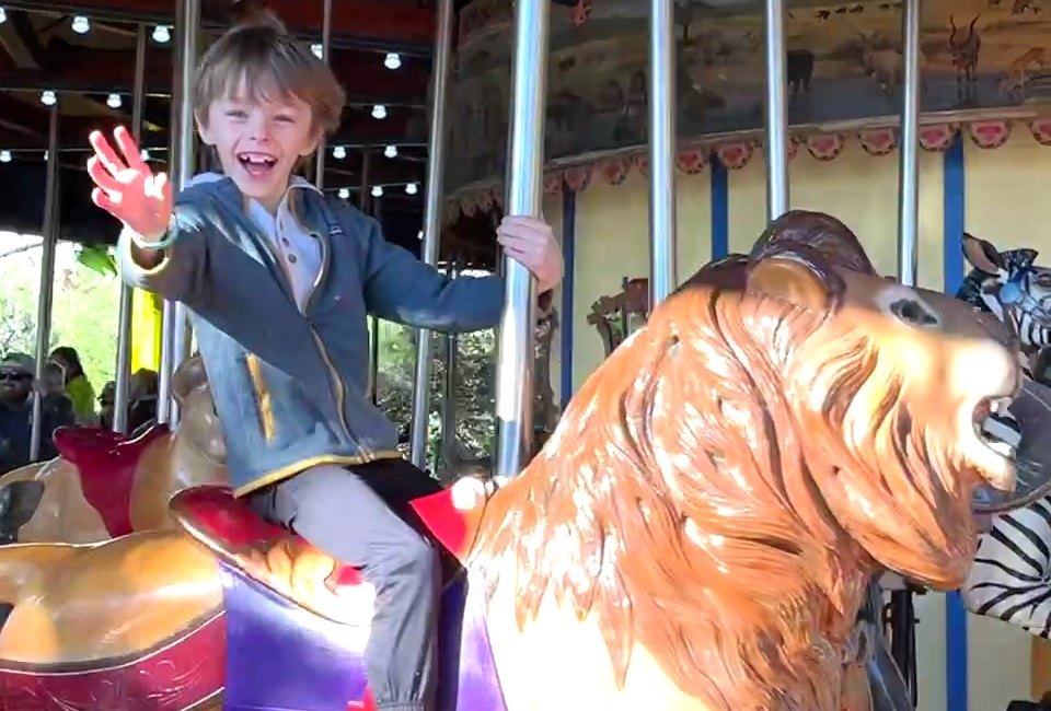 Find the best parking near the Houston Zoo and you'll be riding the carousel in no time. Photo by Jessica Stautberg. 